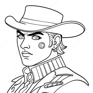 JJBA Värittämissivu | JJBA värityssivu