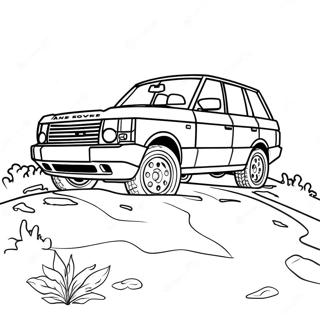 Range Rover Värittämissivu | Range Rover värityssivu