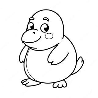 Psyduck värityssivu | Psyduck värityssivu