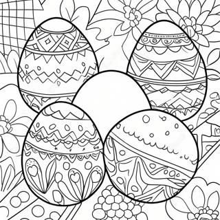 Värikkäät Nowruz Munat Värittämissivu | Nowruz värityssivu
