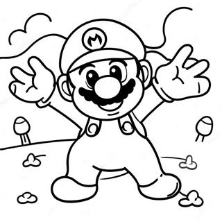 Super Mario Odyssey Värityskuvat