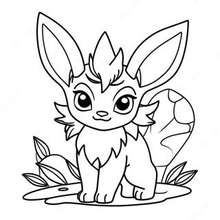 Leafeon värityssivu | Leafeon värityssivu