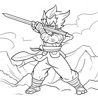 Kirishima toiminnassa värityssivu | Kirishima värityssivu