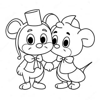 Disney Valentinpäivä Värityskuvat