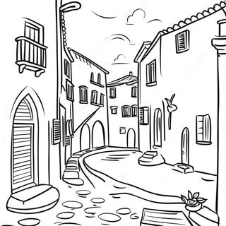 Italia värittämissivu | Italia värityssivu
