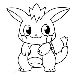Mega Pokemon Värittämissivu | Mega Pokemon värityssivu