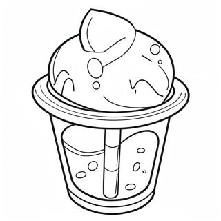 Värikäs Slushie Mukivärittämissivu | Slushie värityssivu