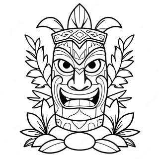 Tiki värityssivu | Tiki värityssivu