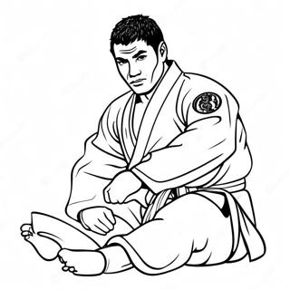 Jiu Jitsu värityssivu | Jiu Jitsu värityssivu