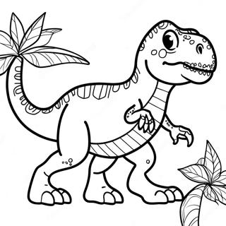 T-Rex värityssivu | Trex värityssivu
