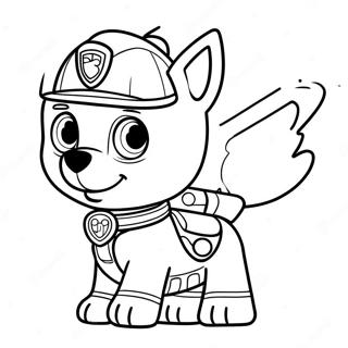 Paw Patrol Seuranta Värityskuvat