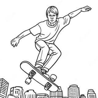 Tony Hawk -värityssivu | Tony Hawk värityssivu