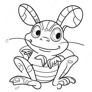 Bugsnax Värittämissivu | Bugsnax värityssivu