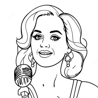 Katy Perryn värityssivu | Katy Perry värityssivu