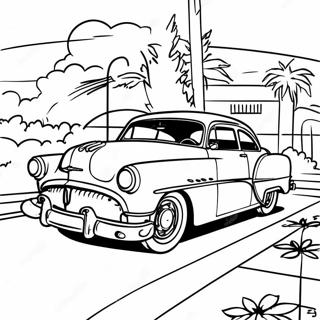 1950-luvun Retro Värityskuvat