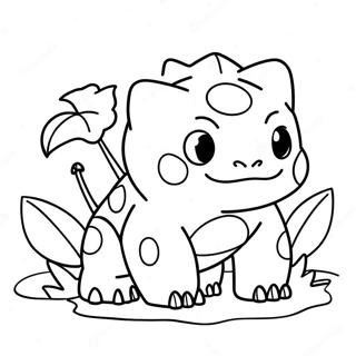 Bulbasaur värityssivu | Bulbasaur värityssivu