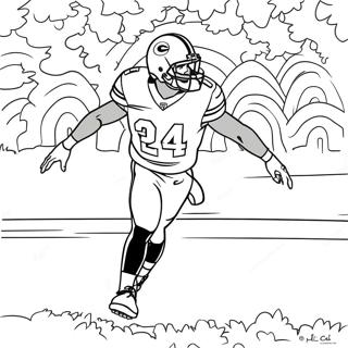 Nick Chubb värityskuva | Nick Chubb värityssivu