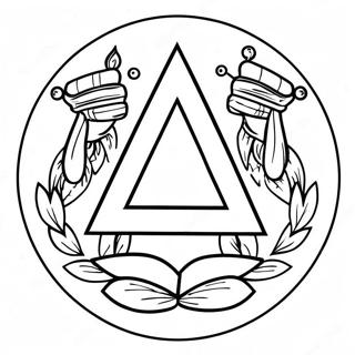 YMCA logo värityssivu | YMCA värityssivu