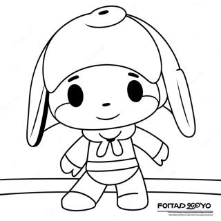 Pocoyo värityssivu | Pocoyo värityssivu