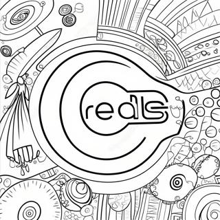 Cincinnati Reds Logo Värittämissivua | Cincinnati Reds värityssivu