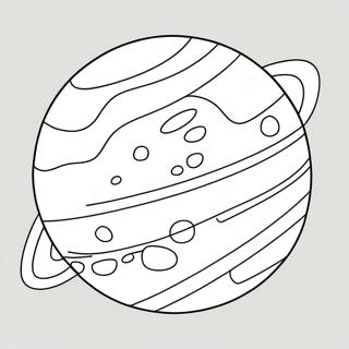 Uranus-planeetta värityssivu | Uranus värityssivu
