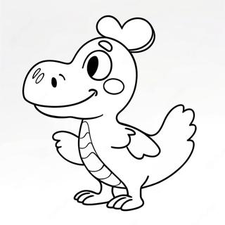 Birdo värityssivu | Birdo värityssivu