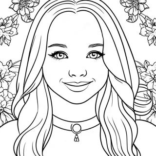 Dove Cameron värityssivu | Dove Cameron värityssivu