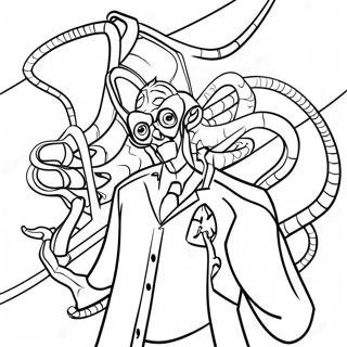 Doc Ock Spidey Värityskuvat