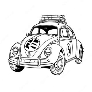 Herbie värityssivu | Herbie värityssivu