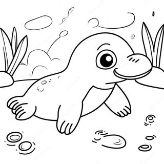 Platypus Värityskuvat