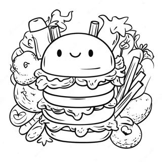 Wendyn Happy Meal värityskuva | Wendy's värityssivu