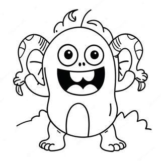 Monster Mash värityssivu | Monster Mash värityssivu