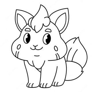 Vulpix värityssivu | Vulpix värityssivu