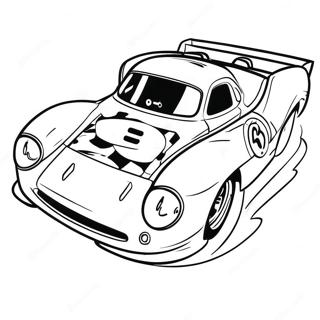 Maatietokilpa-auto Värityskuvat