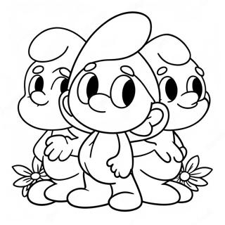 Smurffit värityssivu | Smurffit värityssivu