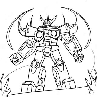 Unicron Transformers Värittämissivu | Unicron Transformers värityssivu