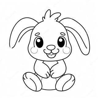 Suloiset Jellycat Pupun Värittämissivu | Jellycat värityssivu