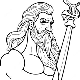 Poseidon värityssivu | Poseidon värityssivu