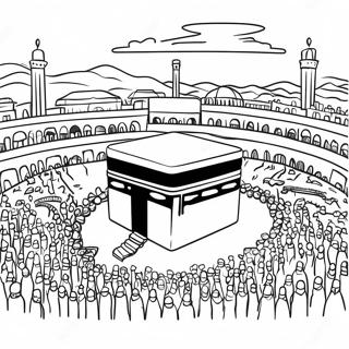 Hajj-värityssivu | Hajj värityssivu