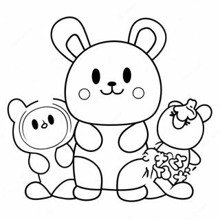 BT21 Värittämiseen | BT21 värityssivu