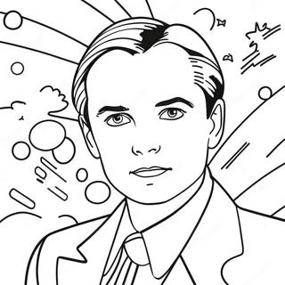 Roy Lichtenstein värityssivu | Roy Lichtenstein värityssivu