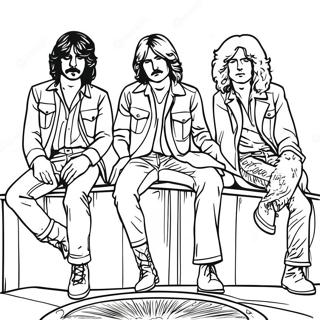 Led Zeppelin -värityssivu | Led Zeppelin värityssivu