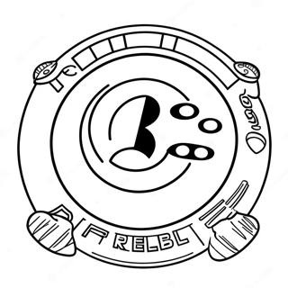 Pittsburgh Steelersin logo värityssivu | Teräsmiehet värityssivu