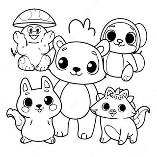 Pajanimals värityssivu | Pajanimals värityssivu