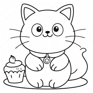 Chococat Värittämissivu | Chococat värityssivu