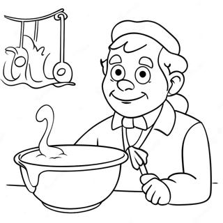 Bartholomew ja Oobleck Värityskuvat