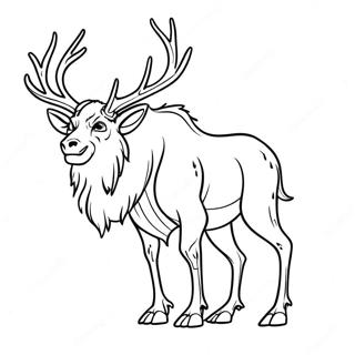 Wendigo värityssivu | Wendigo värityssivu