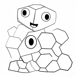 Q*bert väritettävä sivu | Q*bert värityssivu