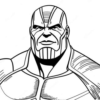 Thanoksen värityssivu | Thanos värityssivu