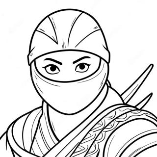 Hello Ninja värityssivu | Hello Ninja värityssivu